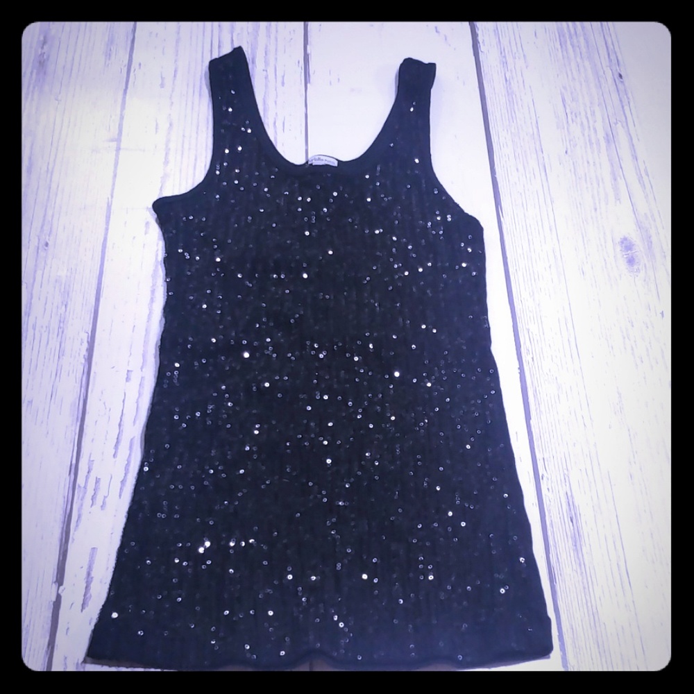 Charlotte Russe sequin tank